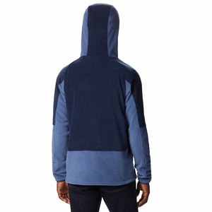 Columbia Basin Trail™ 1/2 Snap Skinna Hoodie Herr Marinblå (KMQUR1326)